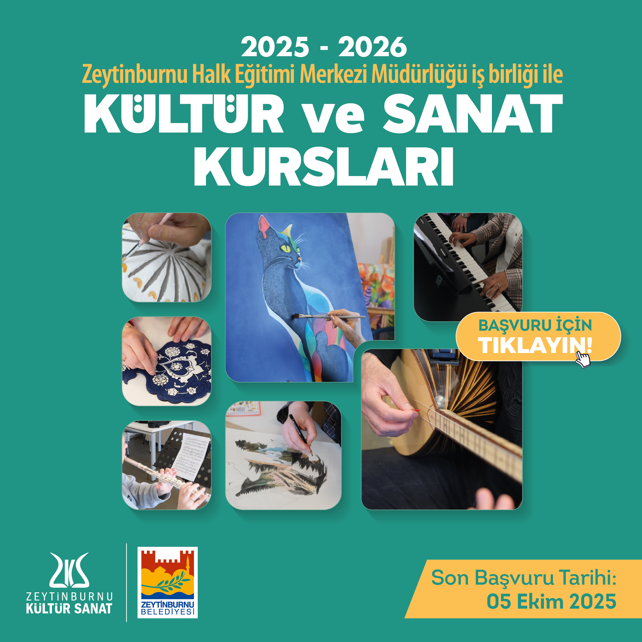 2025 - 2026 Kültür ve Sanat Kursları